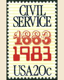 #2053 - 20¢ Civil Service