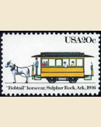 #2061 - 20¢ Bobtail Horsecar