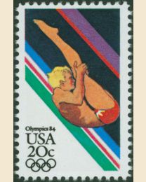 #2082 - 20¢ Diving