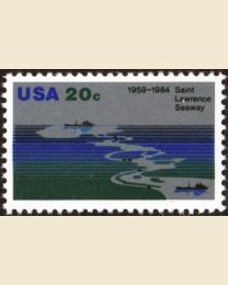 #2091 - 20¢ St. Lawrence Seaway