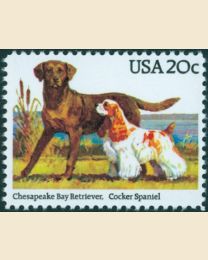 #2099 - 20¢ Retriever & Spaniel