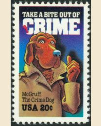 #2102 - 20¢ Crime Prevention