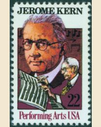 #2110 - 22¢ Jerome Kern