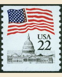 #2115 - 22¢ Flag over Capitol