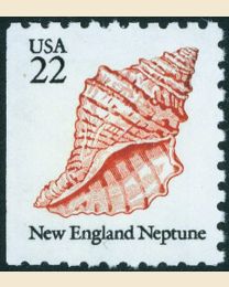 #2119 - 22¢ New England Neptune