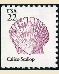#2120 - 22¢ Calico Scallop