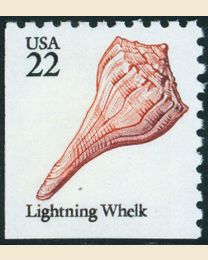 #2121 - 22¢ Lightning Whelk