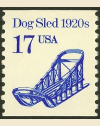 #2135 - 17¢ Dog Sled