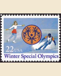 #2142 - 22¢ Winter Special Olympics