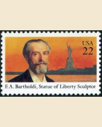 #2147 - 22¢ Frederic Bartholdi
