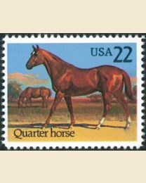 #2155 - 22¢ Quarter Horse