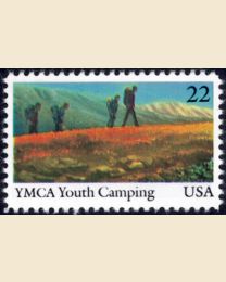 #2160 - 22¢ Camping