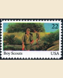 #2161 - 22¢ Boy Scouts