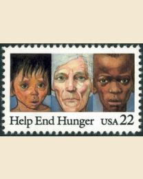 #2164 - 22¢ Help End Hunger