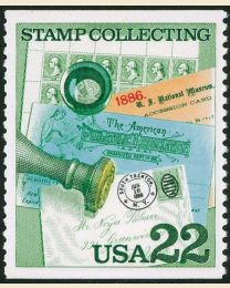 #2198 - 22¢ Cover & Handstamp