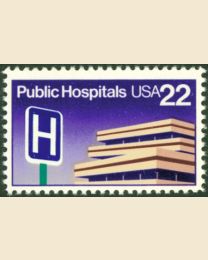 #2210 - 22¢ Public Hospitals