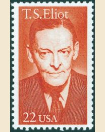 #2239 - 22¢ T.S. Eliot