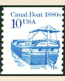 #2257 - 10¢ Canal Boat