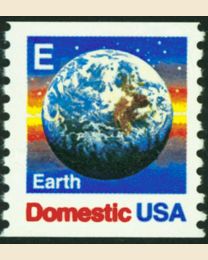 #2279 - 'E' Earth (25¢)