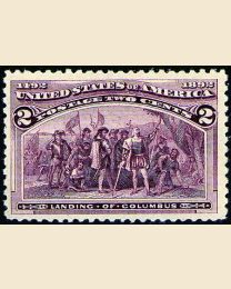 # 231 - 2¢ Landing of Columbus