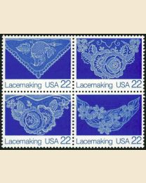#2351S - 22¢ Lacemaking