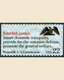 #2357 - 22¢ Establish Justice