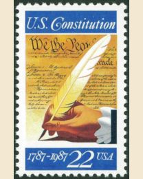 #2360 - 22¢ Signing of the Constitution