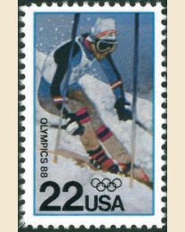 #2369 - 22¢ Winter Olympics