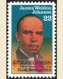 #2371 - 22¢ James W. Johnson