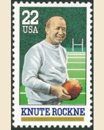 #2376 - 22¢ Knute Rockne