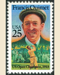 #2377 - 25¢ Francis Ouimet