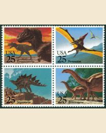 #2422S - 25¢ Prehistoric Animals