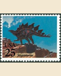 #2424 - 25¢ Stegosaurus