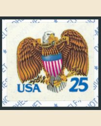 #2431 - 25¢ Eagle & Shield