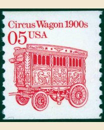#2452 - 5¢  Circus Wagon