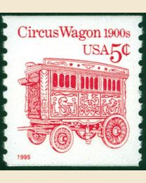 #2452D - 5¢  Circus Wagon