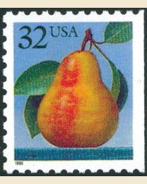 #2488 - 32¢ Pear perf 11 x 10