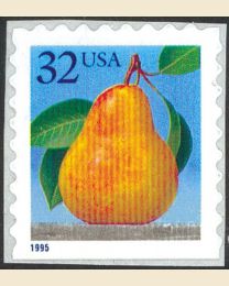 #2494 - 32¢ Pear perf 8.8