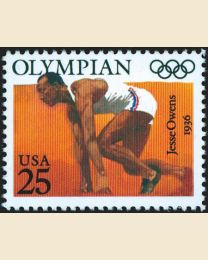 #2496 - 25¢ Jesse Owens