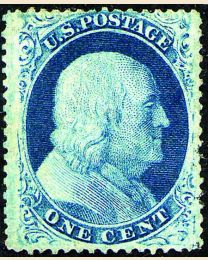 #  24 - 1¢ Franklin