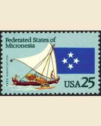 #2506 - 25¢ Micronesia