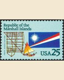 #2507 - 25¢ Marshall Islands