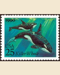 #2508 - 25¢ Killer Whales