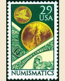 #2558 - 29¢ Numismatics