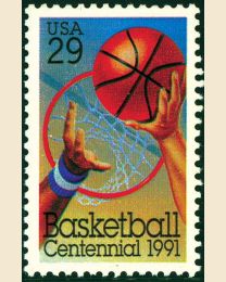 #2560 - 29¢ Basketball Centennial
