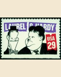 #2562 - 29¢ Laurel & Hardy