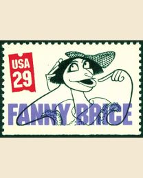 #2565 - 29¢ Fanny Brice