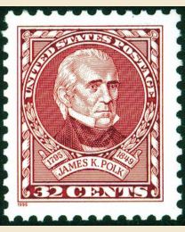 #2587 - 32¢ James K. Polk