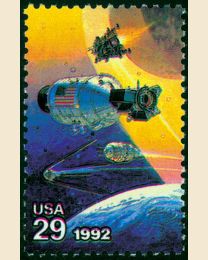 #2633 - 29¢ Sputnik, Apollo & Lunar Lander