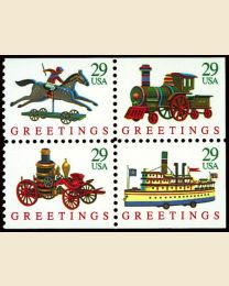 #2715S - 29¢ Christmas Toys      booklet
